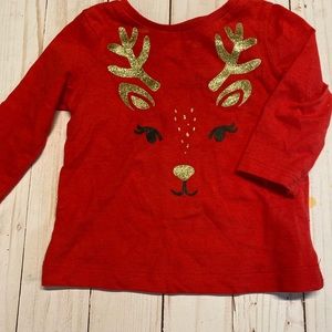 Festive reindeer shirt